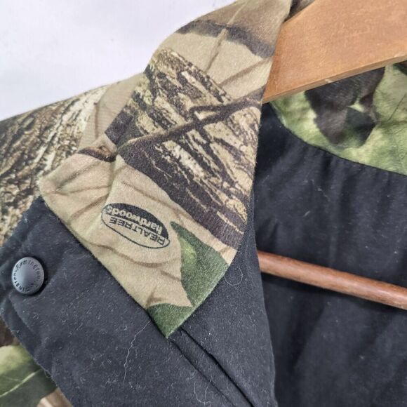 Remington Vest Mens Large Camo Hunting Reversible Realtree Hardwoods Woodland - Picture 11 of 12